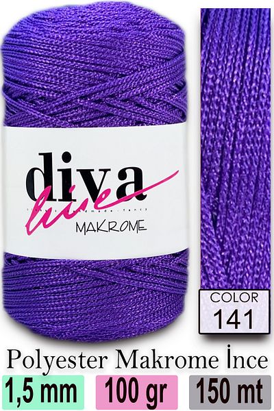 Diva İplik Σχοινί Diva Macrame 141