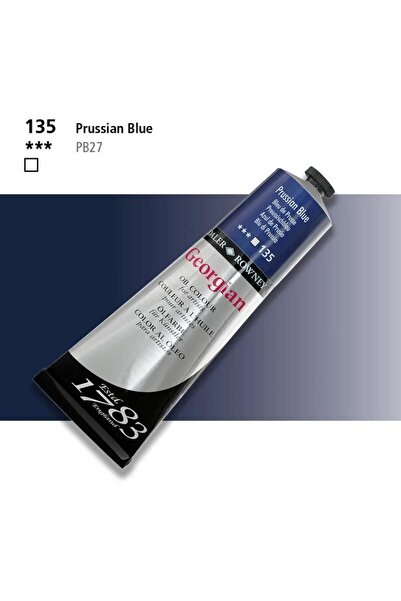 Daler Rowney Georgian Yağlı Boya 225ml Prussian Blue 135