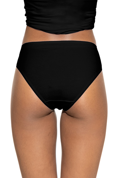 BRAINWEAR Pachet de 3 chiloți hipster din bumbac lycra pentru femei