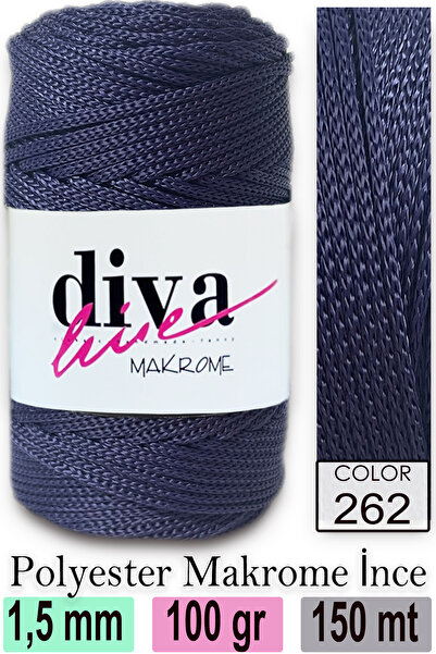 Diva İplik Діва Макроме Іпі 262
