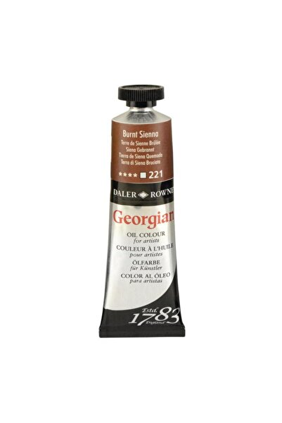 Daler Rowney Georgian Yağlı Boya 37ml Burnt Sienna 221