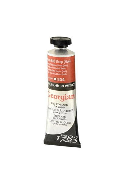 Daler Rowney Georgian Yağlı Boya 37ml Cad Red Deep Hue 504