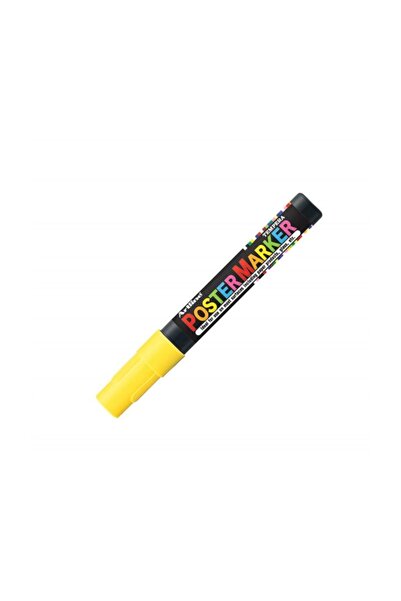 artline Vârf marker pentru poster: 4,0 mm, galben fosforescent