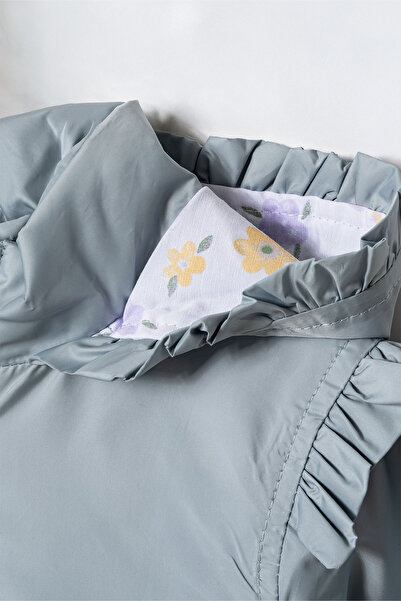 Verscon Αδιάβροχο για κορίτσια με κουκούλα 1 - 5 ετών