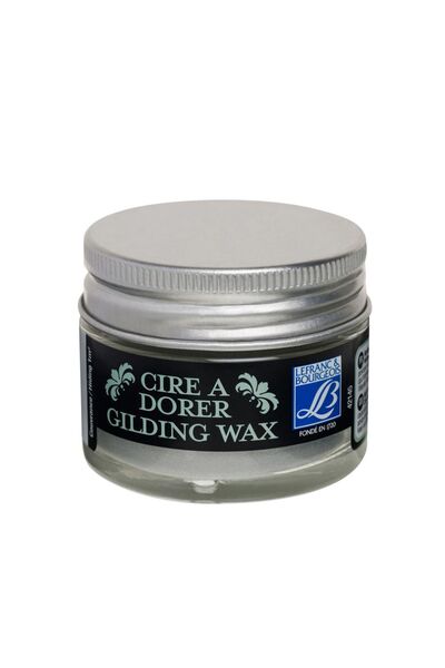 Lefranc Bourgeois Gilding Wax (Balmumlu Yaldız) 30ml Pewter 711