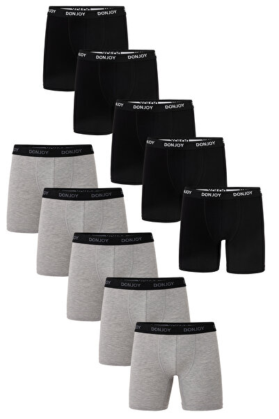 don joy Boxer pentru bărbați, din bumbac pieptănat, cu talie elastică, cu pic...
