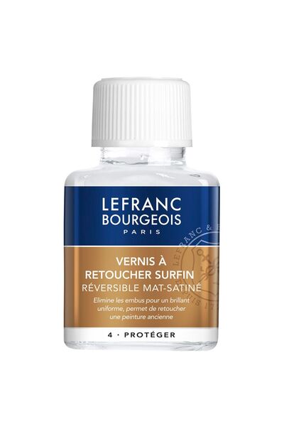 Lefranc Bourgeois Superior Retouching Varnish (Üstün Rötuş Verniği) 75ml