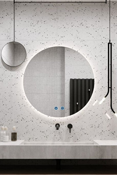 Avend Akıllı Ayna Buhar Tutmayan 3 Renk Ledli Banyo Dekoratif Wc Duvar Hol Of...