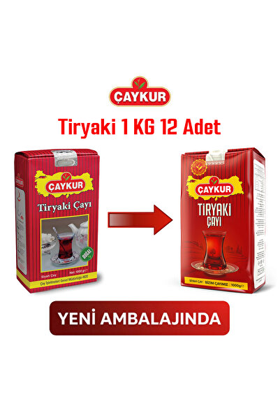 Çaykur Çaykur Tiryaki 1000 gr 12' Li
