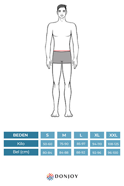 don joy Ανδρικά ελαστικά μπόξερ 10 τεμαχίων από μπαμπού