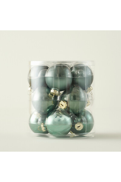 Bella Maison Christmas Yılbaşı Süsü 12'li Yeşil (6 cm)