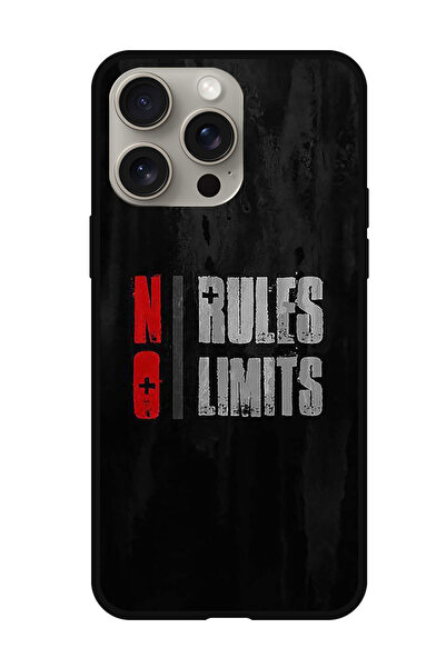 Theodor جراب واقٍ مضاد للخدش والصدمات لهاتف iPhone 15 Pro Max بدون قواعد