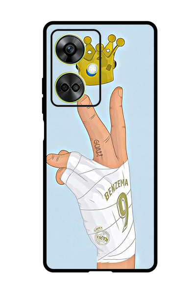 Theodor جراب واقٍ مضاد للخدش والصدمات لهاتف OnePlus Nord CE 3 كريم بنزيمة