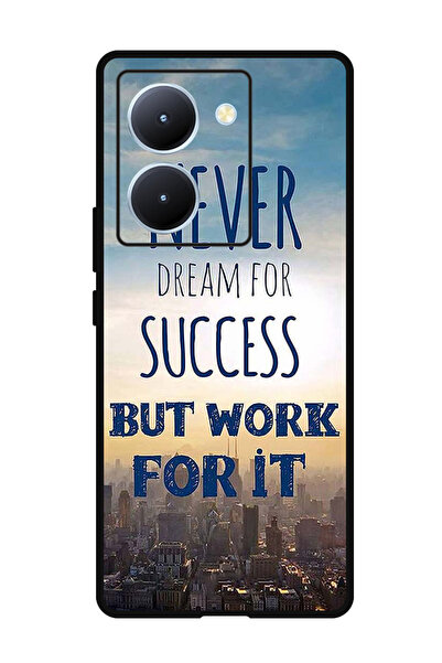 Theodor جراب واقٍ مضاد للخدش والصدمات لهاتف ViVo Y78 الصين لا تحلم أبدًا بالنجاح