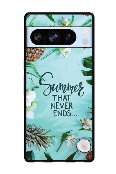 Theodor جراب واقٍ مضاد للخدش والصدمات لهاتف Google Pixel 8 Pro، صيف لا ينتهي ...