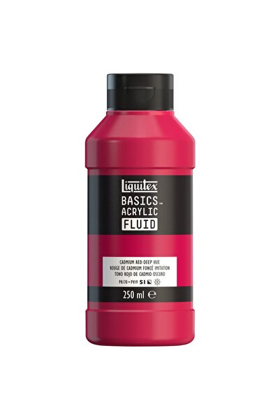 Liquitex Basics Fluid Akrilik Boya 250ml Cadmium Red Deep Hue 311