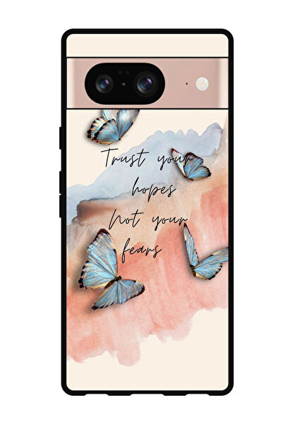 Theodor جراب واقٍ مضاد للخدش والصدمات لهاتف Google Pixel 8، ثق بالآمال