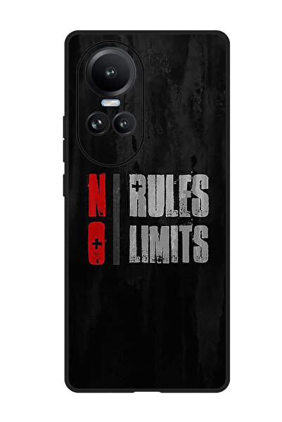 Theodor جراب واقٍ مضاد للخدش والصدمات لهاتف Oppo Reno 10/10 Pro بدون قواعد