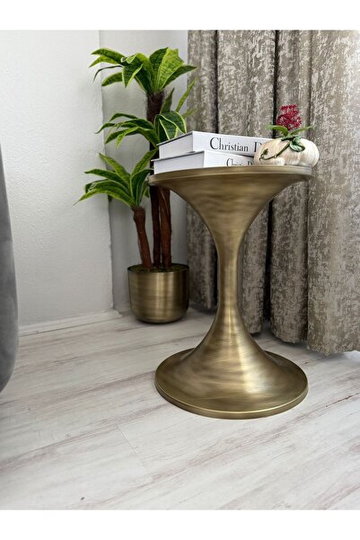 Valda KUM SAATİ GOLD ESKİTME SEHPA