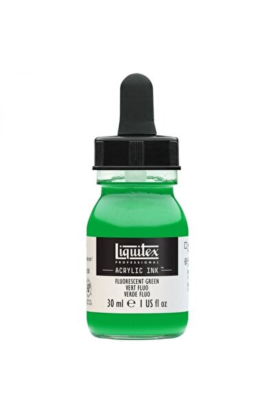Liquitex Professional Akrilik Mürekkep 30ml Fluorescent Green 985