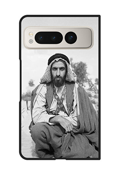 Theodor جراب واقٍ مضاد للخدش والصدمات لهاتف Google Pixel Fold الشيخ زايد جالس