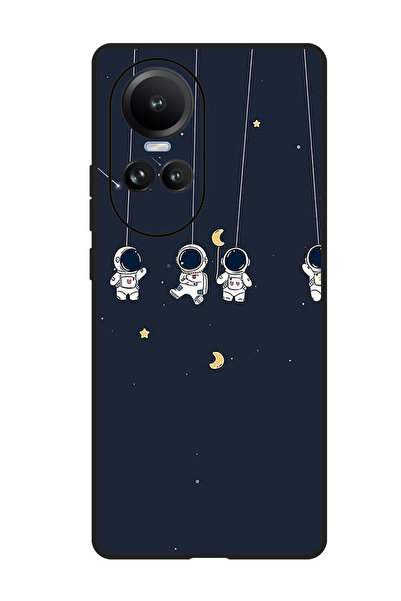 Theodor جراب واقٍ مضاد للخدش والصدمات لهاتف Oppo Reno 10/10 Pro من رواد الفضاء