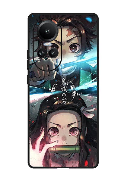 Theodor جراب واقٍ مضاد للخدش والصدمات لهاتف Oppo Reno 10/10 Pro رسوم متحركة T...