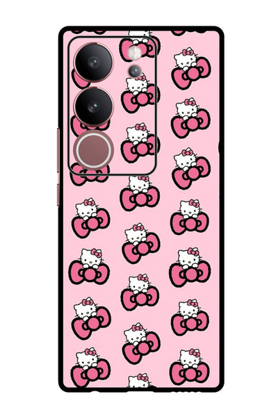 Theodor جراب واقٍ مضاد للخدش والصدمات لهاتف Vivo V29 - V29 Pro Hello Kitty (2)