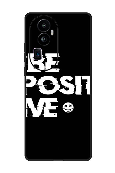 Theodor جراب واقٍ مضاد للخدش والصدمات لهاتف Oppo Reno 10 Pro Plus كن إيجابيًا