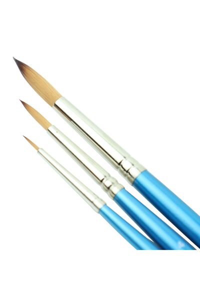 Winsor Newton Winsor & Newton Cotman Kısa Saplı Sentetik Fırça Set 2 (3'lü)