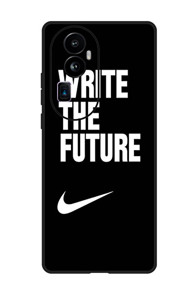 Theodor جراب واقٍ مضاد للخدش والصدمات لهاتف Oppo Reno 10 Pro Plus اكتب المستقبل