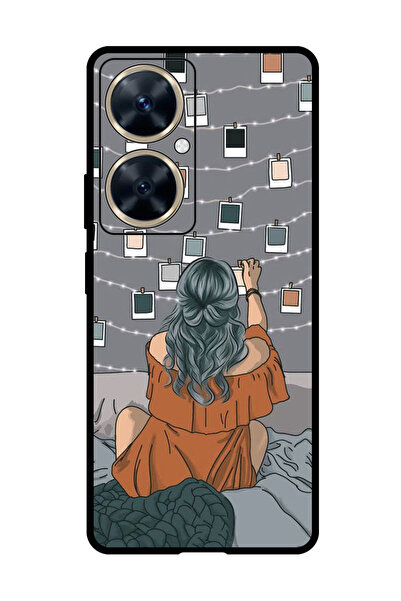 Theodor جراب واقٍ مضاد للخدش والصدمات لهاتف Huawei Nova 11i بولارويد وأضواء