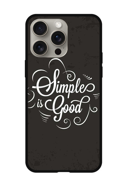 Theodor جراب واقٍ مضاد للخدش والصدمات لهاتف iPhone 15 Pro، البساطة جيدة