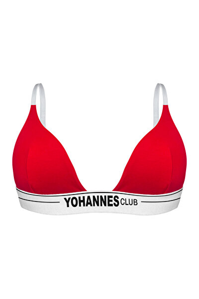 Yohannes Club Red Women's Underwear Set - Triangle Bra and Boyshort