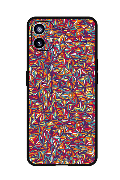 Theodor جراب واقٍ مضاد للخدش والصدمات لهاتف Nothing Phone 1 Small Rhombus