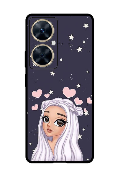 Theodor جراب واقٍ مضاد للخدش والصدمات لهاتف هواوي نوفا 11i بخلفية نجمة الحب