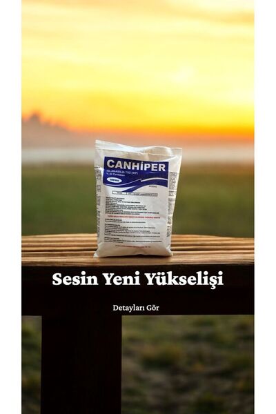 Canhiper BİT PİRE KENE 1 Kg Haşere Ilacı KÜMES AHIR AMBAR