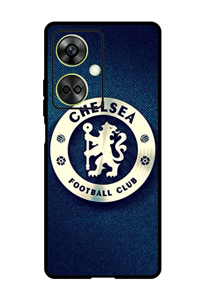 Theodor جراب واقٍ مضاد للخدش والصدمات لهاتف OnePlus Nord CE 3 Chelsea Blue