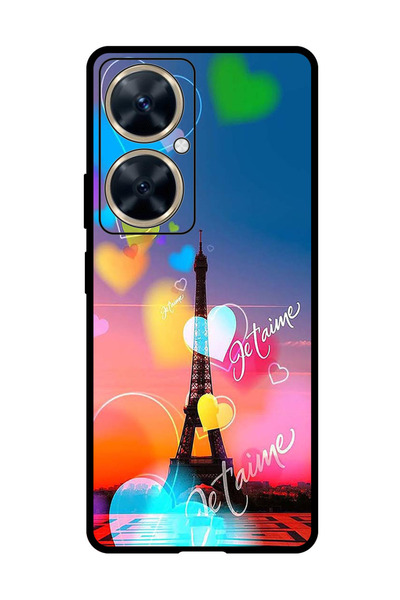 Theodor جراب واقٍ مضاد للخدش والصدمات لهاتف هواوي نوفا 11i، لوف باريس