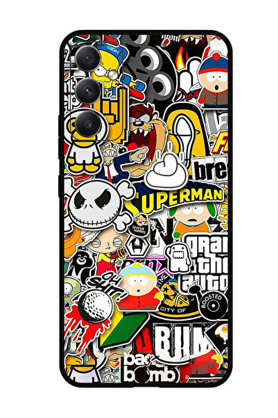 Theodor جراب واقٍ مضاد للخدش والصدمات لهاتف Samsung Galaxy M34 5G، علامات البطل الخارق