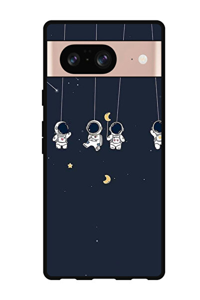 Theodor جراب واقٍ مضاد للخدش والصدمات لهاتف Google Pixel 8 من رواد الفضاء