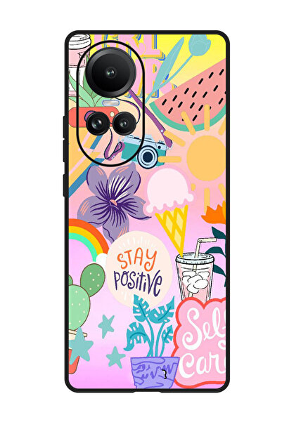 Theodor جراب واقٍ مضاد للخدش والصدمات لهاتف Oppo Reno 10/10 Pro، حافظ على إيج...