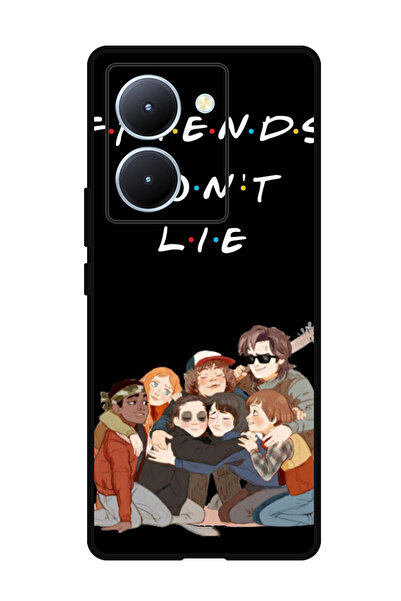 Theodor جراب واقٍ مضاد للخدش والصدمات لهاتف ViVo Y78، الصين، الأصدقاء لا يكذبون