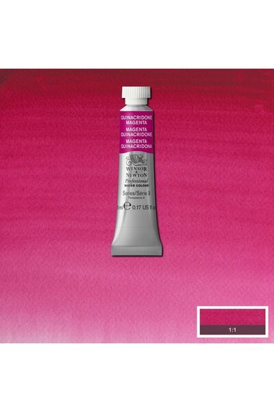 Winsor Newton Winsor & Newton Professional Sulu Boya 5ml Quinacridone Magenta...