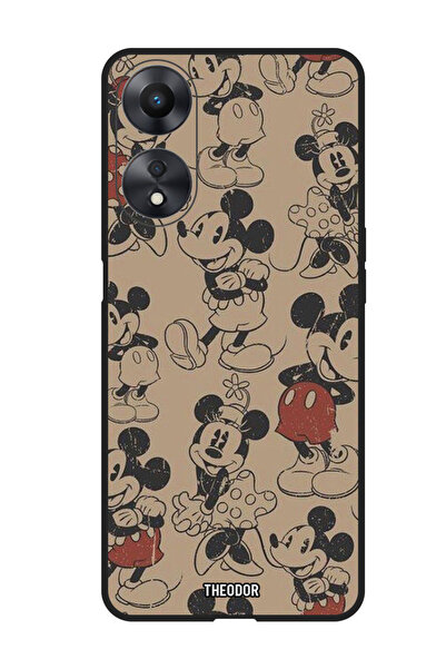 Theodor جراب واقٍ مضاد للخدش والصدمات لهاتف Oppo A98 ميكي ديزني