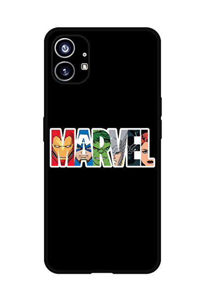 Theodor حافظة واقية مضادة للخدش والصدمات لهاتف Nothing Phone 1 Marvel Charecters