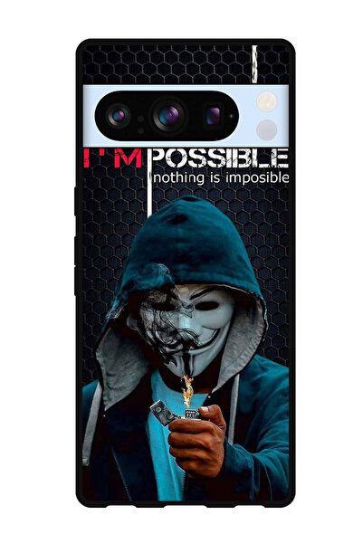 Theodor جراب واقٍ مضاد للخدش والصدمات لهاتف Google Pixel 8 Pro، لا شيء مستحيل