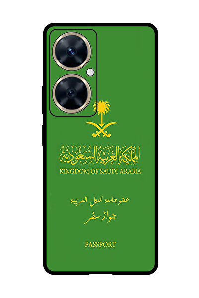 Theodor جراب واقٍ مضاد للخدش والصدمات لهاتف هواوي نوفا 11i جواز سفر المملكة العربية السعودية