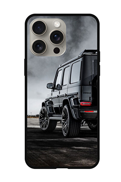Theodor جراب واقٍ مضاد للخدش والصدمات لهاتف iPhone 15 Pro Max G Wagon