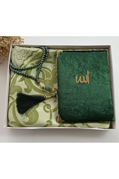 lifestyling Set de pachete de mireasă din 3 piese - Covor de rugăciune, mărge...